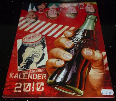 2314-5 € 3,00  coca cola kalender 2010